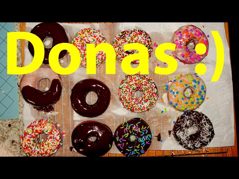 Receta de las Donas - Doughnuts paso a paso