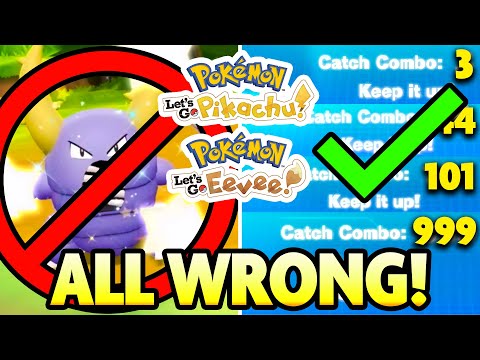 We were WRONG about SHINY HUNTING in Pokemon Let's Go Pikachu and Eevee!