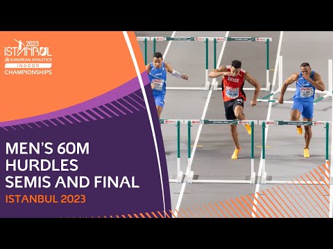Men's 60m hurdles semifinals AND final. FULL replays | Istanbul 2023