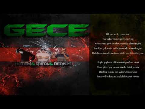 Hatem Ft  Grifon & Berkus -  Gece (2017)