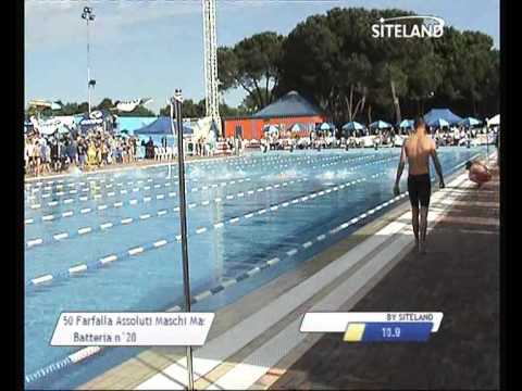 Serie 3 dei 50 Farfalla  Assoluti Maschi Master - 13 Memorial Andrea Bettiol