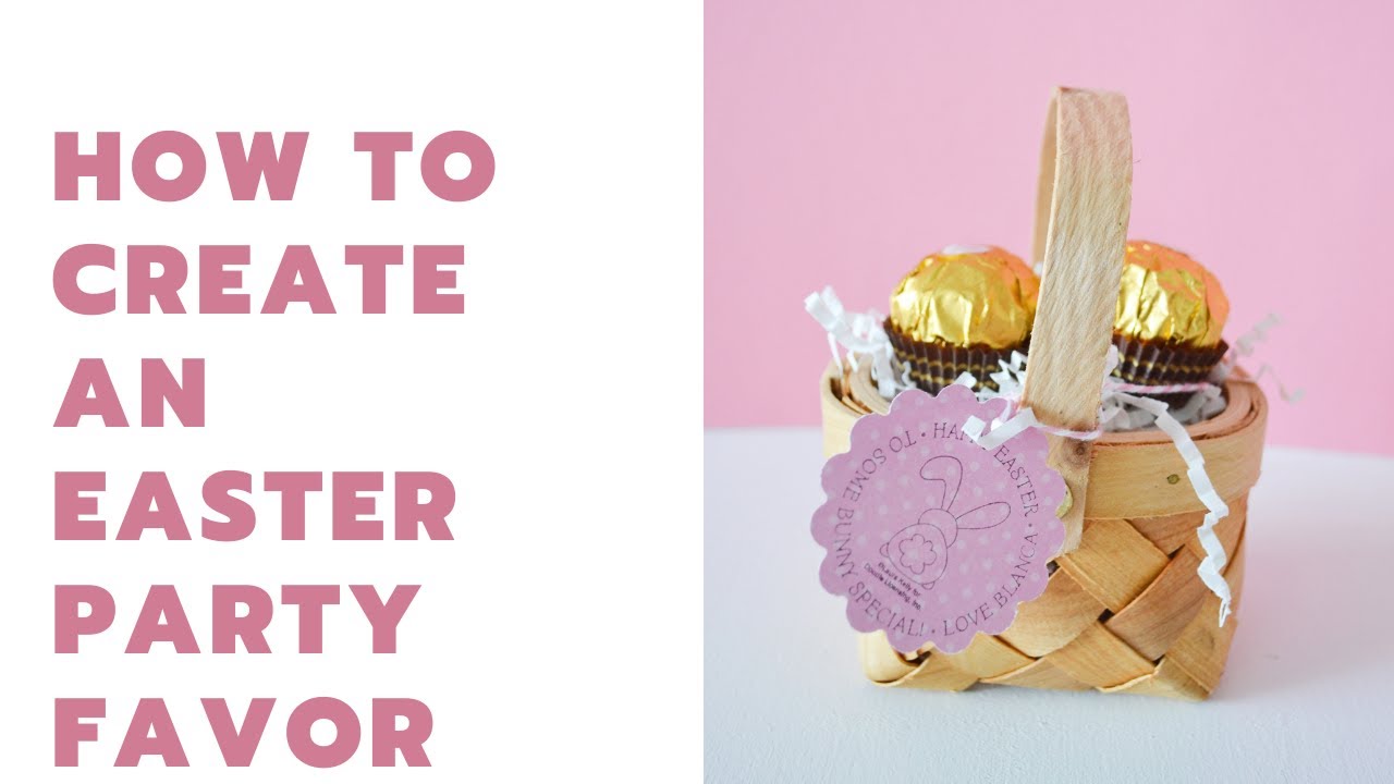 How to Create an Easter Party Favor