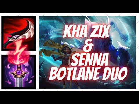 Kha Zix ADC + Jayonetime Senna Support + Hard DUO Carry + Too Many Kills + ADC ITEMIZATION