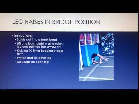 Level 1 tumbling drills