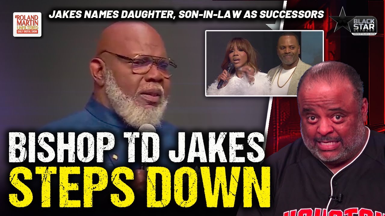 Bishop TD Jakes STEPPING DOWN As Senior Pastor Of The Potter's House