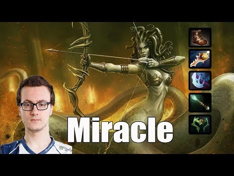 Nigma Miracle Medusa Divine Rapier Dota 2 Ranked - Gameplay 7.24 #09