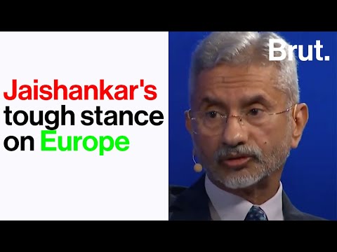 S Jaishankar's tough stance on Europe