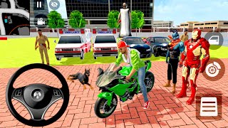 😁Indian Thift Auto Simulator🎮Franklin Purchase Modify New Update Car Indian Showroom🔥Game🔥