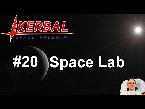 KSP Karrieremodus - Tutorial - #20 Space Lab ( deutsch / german ) [1.0.4]