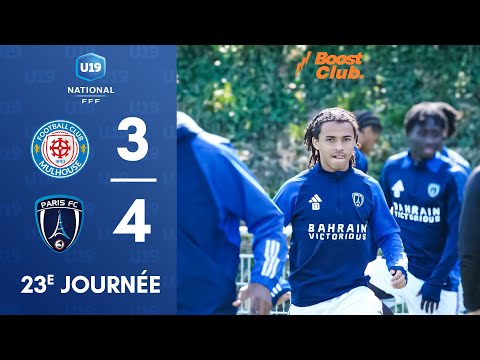 RESUME U19 Nationaux | FC Mulhouse vs Paris FC | Un match fou conclu sur un 4-3 !