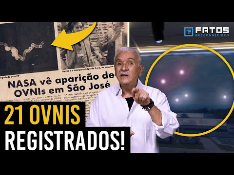 OVNIs perseguidos por CAÇAS no BRASIL : a "Noite dos discos voadores"