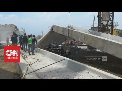 Jembatan Proyek Tol Pasuruan-Probolinggo Ambruk, 1 Tewas