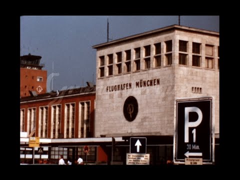 super 8 - West Germany - airport of Munich-Riem - Munich - 1972