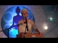 Sirgun Kaur sings Ma during deep relaxation at Sat ...