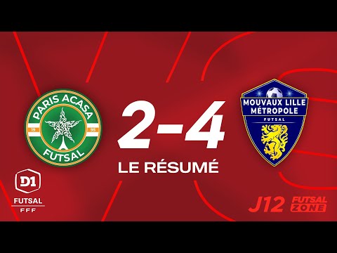 D1 Futsal - J12  Paris ACASA vs Mouvaux Lille Métropole Futsal