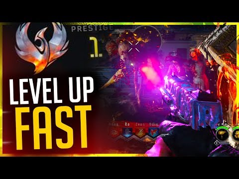BEST XP FARMING METHOD - Black Ops 4 Zombies (PRESTIGE LEVEL UP FAST)