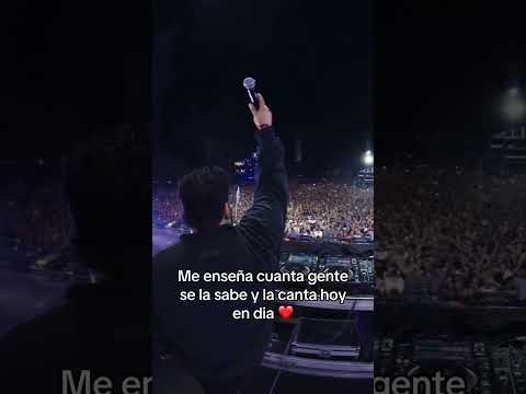 Insane! 100k people clapping, singing & jumping to Perdoname 🔥❤️ #electronicmusic #edm #dancemusic