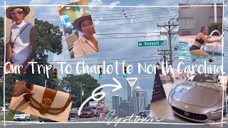Vlog| 5Day N.C Summer 2022 Travels|Much Needed|Food,Fun,Shopping,Uptown Skyline#charotteNC
