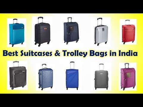 Best Suitcase & Trolley Bag in India with Price Video