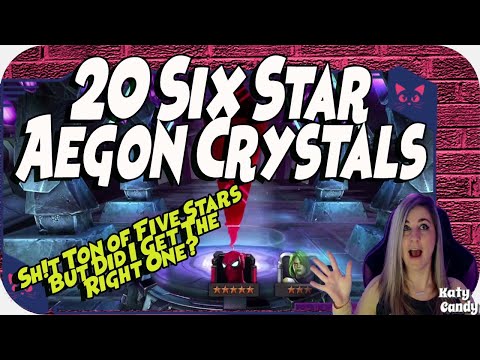 20 Six Star Aegon Crystals | Cav Luck? | Marvel Contest of Champions