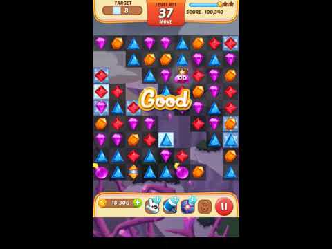 Jewel Match King Level 431 - Walkthrough ( No Booster )