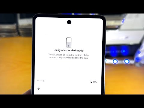 How To Use One Handed Mode on Google Pixel 7!