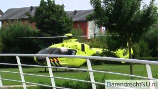 preview picture of video '[JF] [HD] Traumahelikopter landing en opstijgen inzet Waddenring Barendrecht (14-07-2013)'