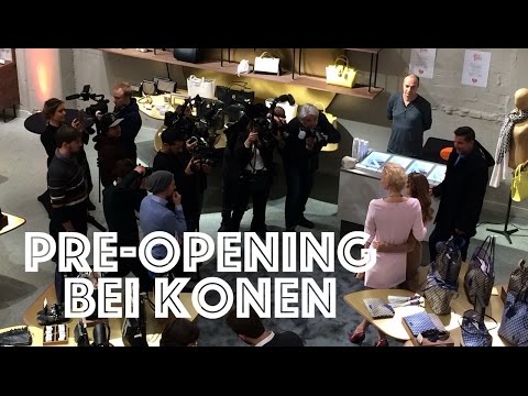 Pre-Opening des Accessoire-Paradies KONEN, München mit Dario Carlucci und André Hamann