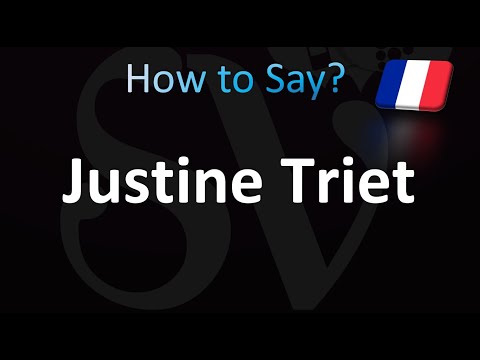 How to Pronounce Justine Triet (CORRECTLY!)