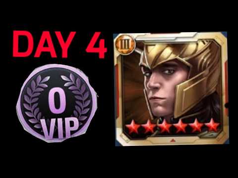 Another Free Tier 3 + Beating Dormammu GBR - Day 4 F2P - Marvel Future Fight