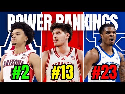 Ranking the Top 25 Teams in College Basketball after Week 7