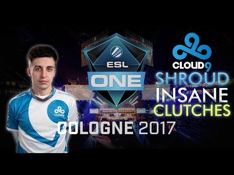 SHROUD GOD! WHAT A GAME! (Cloud 9 vs Na'Vi) Esl One Cologne 2017 CS:GO Semi-finals Highlights