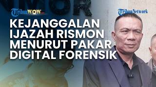 6 Kejanggalan Ijazah Rismon Sianipar Menurut Pakar Digital Forensik Josua Sinambela