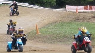 preview picture of video '2013 Mod 70 Mini Trike Class ATVA Extreme Dirt Track Nationals at Pine Lake OTC Racing'