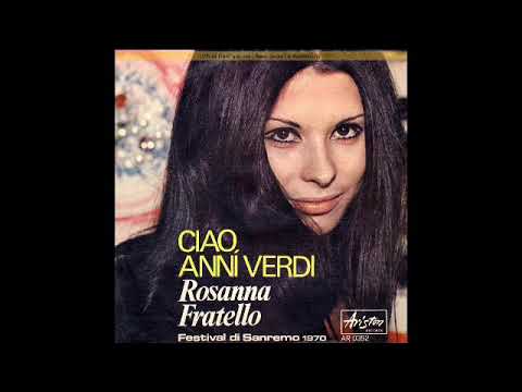 Rosanna Fratello - Ciao anni verdi (Festival di Sanremo 1970)