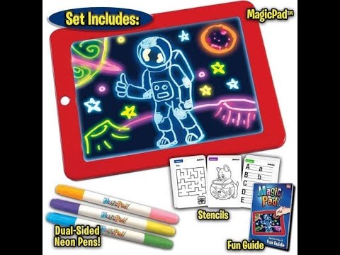 Magic Sketch Drawing Pad || Light Up LED Glow Board || Online Mart