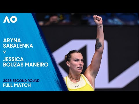 Aryna Sabalenka v Jessica Bouzas Maneiro Full Match | Australian Open 2025 Second Round
