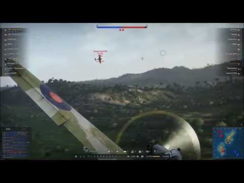 War Thunder RB - Hurricane Mk IV vs Ki-43 I