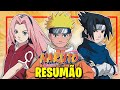 Naruto Clássico Jutsus Lutas E Muito Drama Ninja A História Em 1 Vídeo