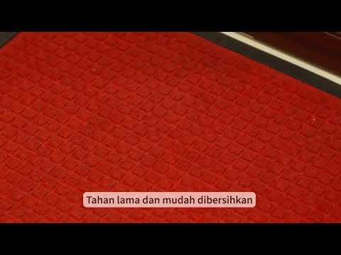 Gambar Krisbow 60x90 Cm Keset Pintu - Merah