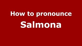 How to pronounce Salmona