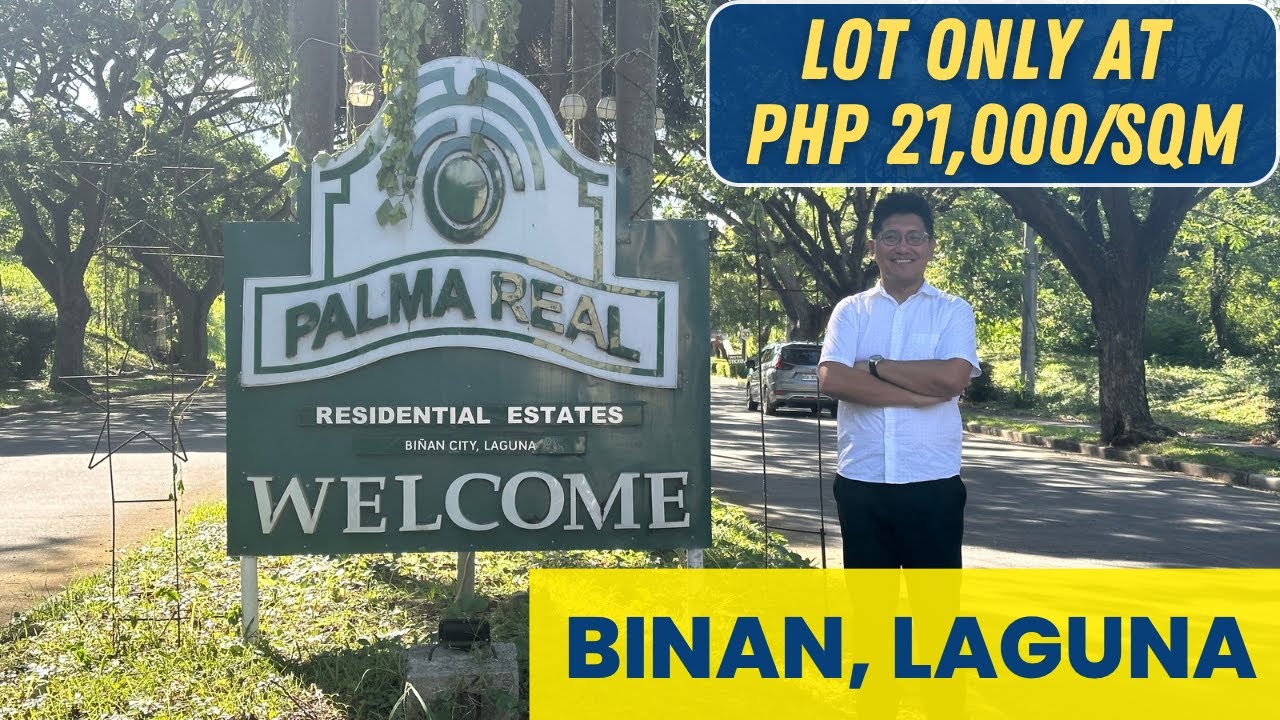 PALMA REAL RESIDENTIAL ESTATES | Biñan,Laguna | Lot Only property | No income requirement