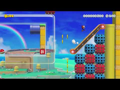 Super Mario Maker 2 On/Off Spiky Blocks
