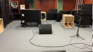 Video thumbnail for X15 HIQ 15 inch Coaxial Stage Monitor Speaker System by Sanway Audio