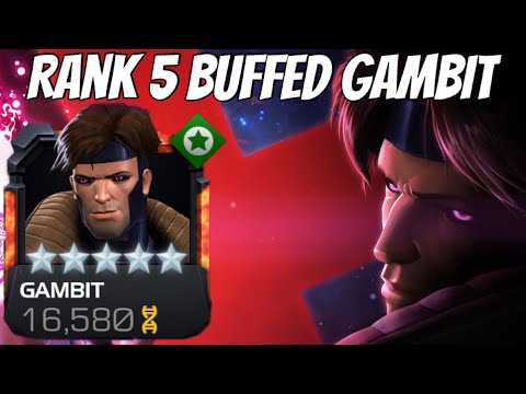 MAXED OUT BUFFED GAMBIT Gameplay - DEFINITELY Pretty Decent!!!