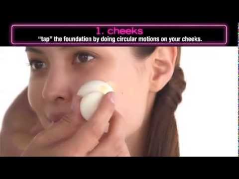How to apply Lightbulb Foundation from Shu Uemura