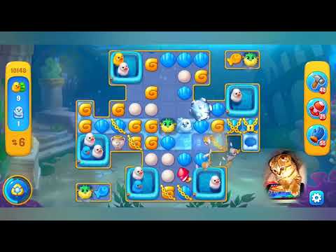 Fishdom 2022, no Boosters,  10148  level  -  прохождение без бустеров,  10148  уровень.