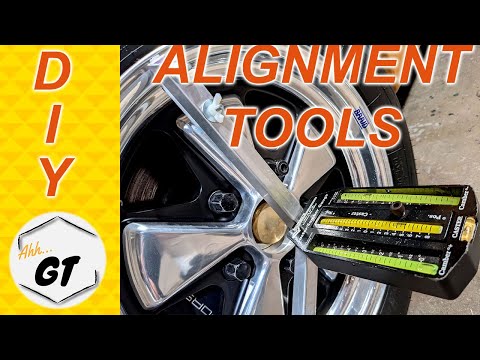 At Home Wheel Alignment Tools Made On The Cheap!