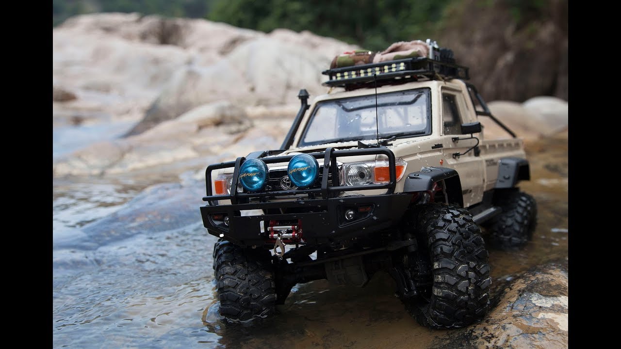 Strieborný nárazník Killerbody s LED osvetlením (Traxxas TRX-4)