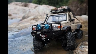 Killerbody nárazník černý s LED osvětlením (Traxxas TRX-4)